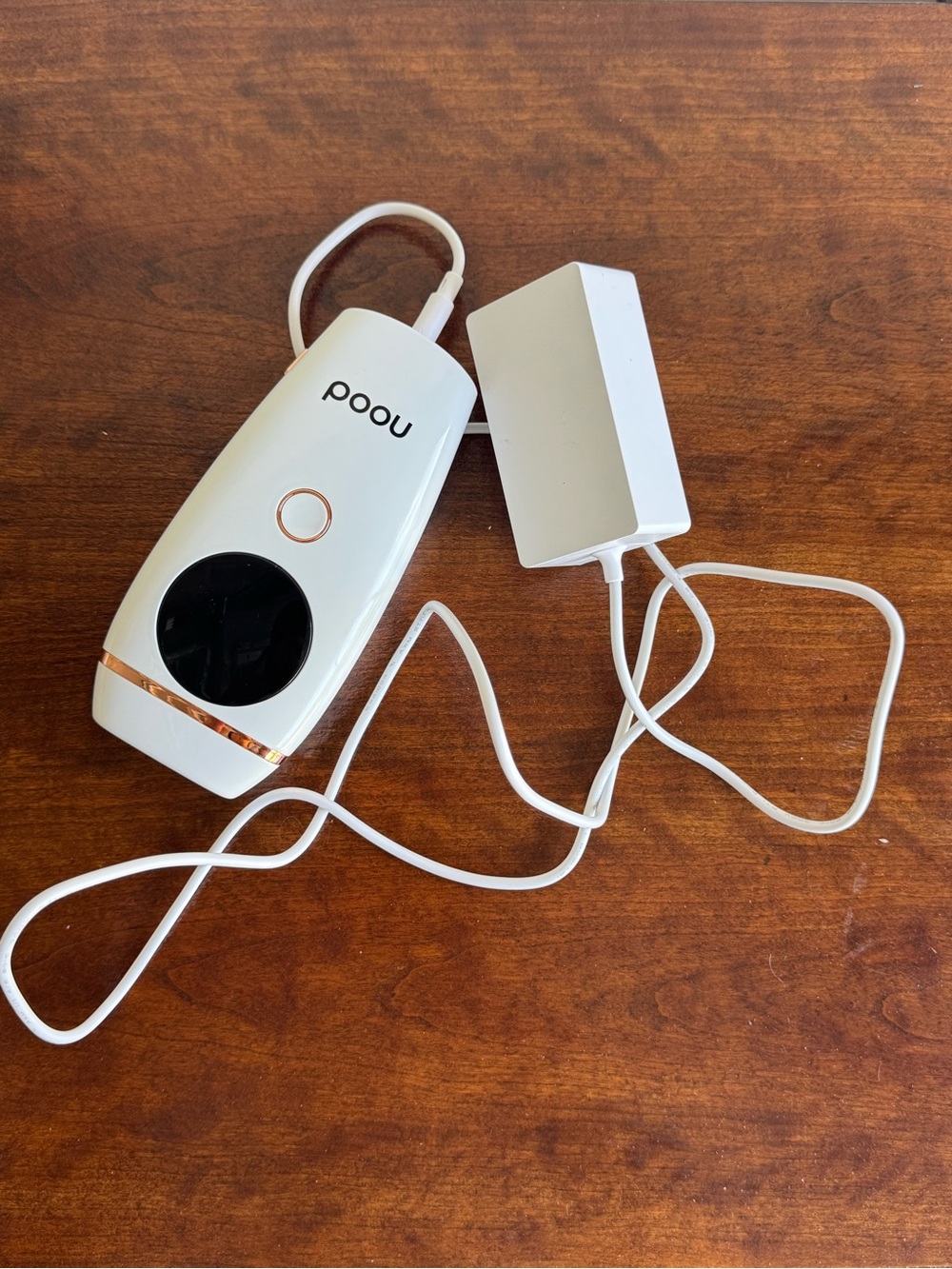 Nood White Handheld IPL Hair Removal Device